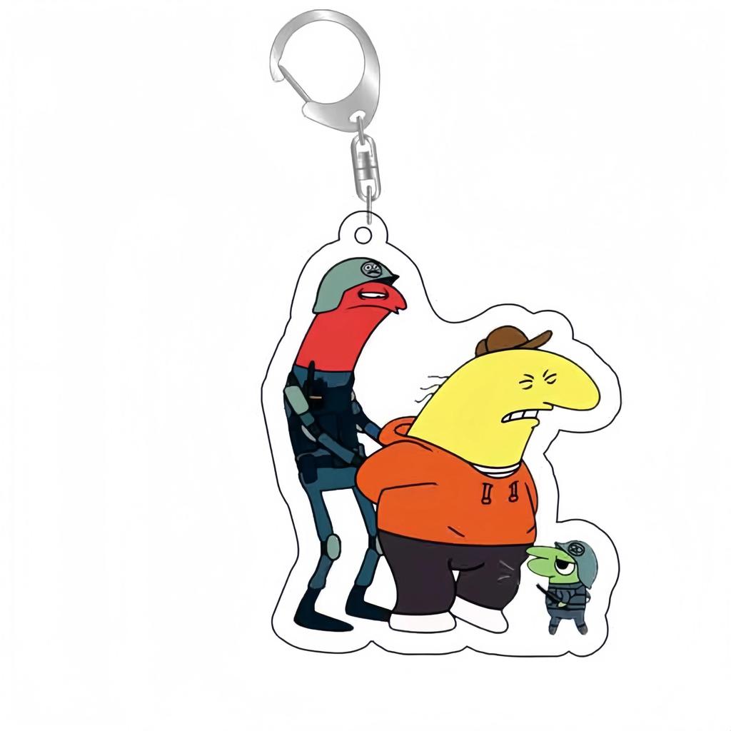 Smiling Friends Fun Collection Lovely Couple Keychain Hanging Face Fans Bag Charms Cartoon Móc Khóa In Theo Yêu Cầu, Chất Liệu Mica Trong Suốt In 2 Mặt , Dày 4mm 7 Smiling Friends Fun Collection Lovely Couple Keychain Hanging Face Fans Bag Charms Cartoon Móc Khóa In Theo Yêu Cầu, Chất Liệu Mica Trong Suốt In 2 Mặt , Dày 4mm - Ảnh 7