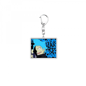 Soul Eater Death The Kid Black Star 6cm Anime Acrylic Stand Bag Charm Keychain Bag Body Kit Móc Khóa In Theo Yêu Cầu, Chất Liệu Mica Trong Suốt In 2 Mặt , Dày 4mm