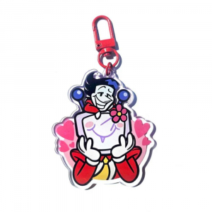 Spamtenna Acrylic Keychain Cute Cartoon Game Character Pendant Móc Khóa In Theo Yêu Cầu, Chất Liệu Mica Trong Suốt In 2 Mặt , Dày 4mm