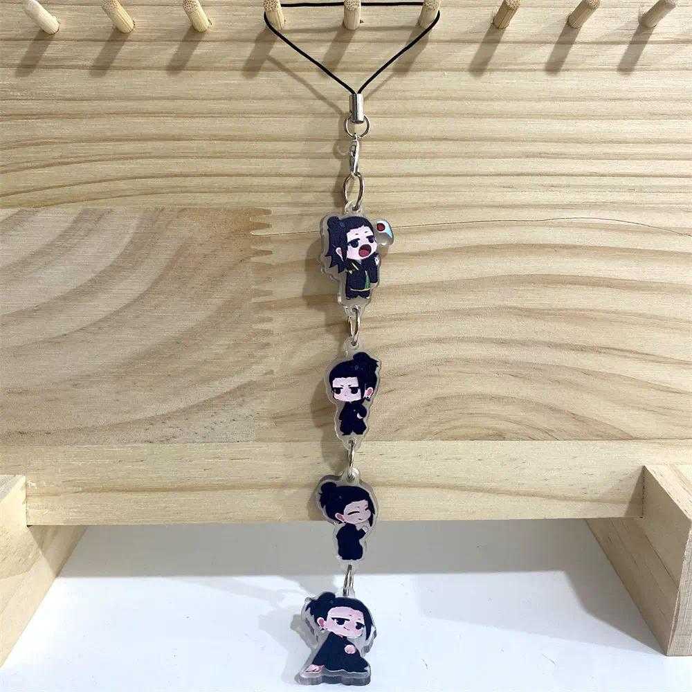 Spell Return Lanyard Xia Youjie Gojo Gofu Kuroe Phone Lanyard Studentbag Cute Anime Keychain Móc Khóa In Theo Yêu Cầu, Chất Liệu Mica Trong Suốt In 2 Mặt , Dày 4mm 4 Spell Return Lanyard Xia Youjie Gojo Gofu Kuroe Phone Lanyard Studentbag Cute Anime Keychain Móc Khóa In Theo Yêu Cầu, Chất Liệu Mica Trong Suốt In 2 Mặt , Dày 4mm - Ảnh 4