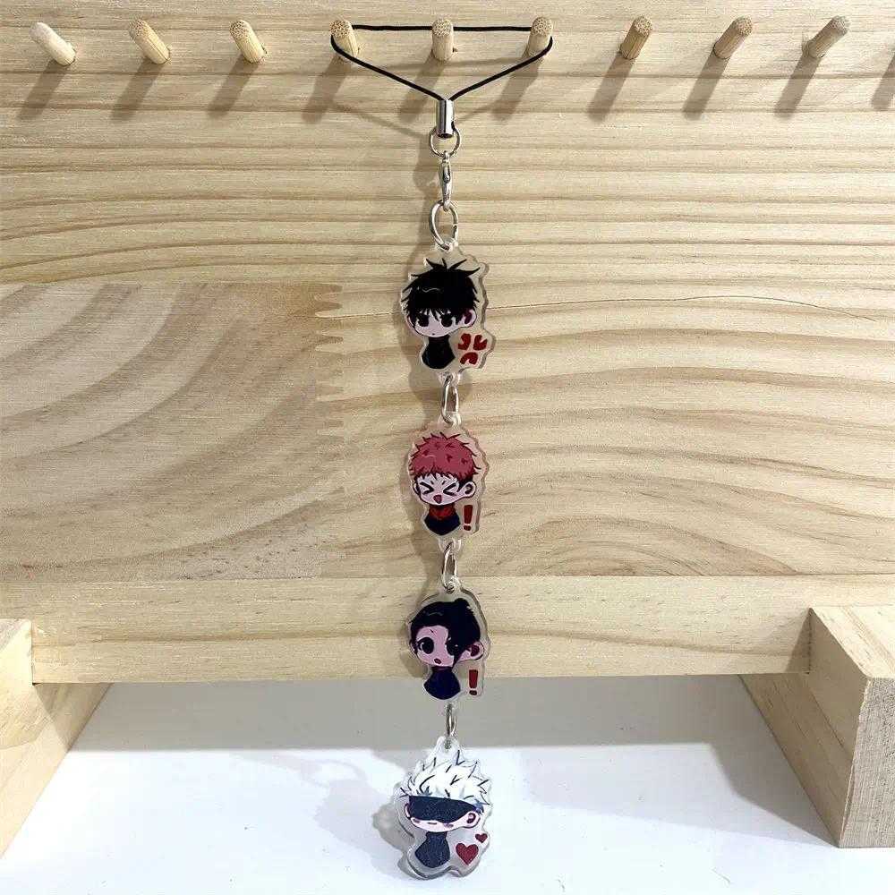 Spell Return Lanyard Xia Youjie Gojo Gofu Kuroe Phone Lanyard Studentbag Cute Anime Keychain Móc Khóa In Theo Yêu Cầu, Chất Liệu Mica Trong Suốt In 2 Mặt , Dày 4mm 6 Spell Return Lanyard Xia Youjie Gojo Gofu Kuroe Phone Lanyard Studentbag Cute Anime Keychain Móc Khóa In Theo Yêu Cầu, Chất Liệu Mica Trong Suốt In 2 Mặt , Dày 4mm - Ảnh 6