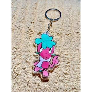Sprout Rob Acrylic Keychain Kawaii Cartoon Game Character Pendant Móc Khóa In Theo Yêu Cầu, Chất Liệu Mica Trong Suốt In 2 Mặt , Dày 4mm