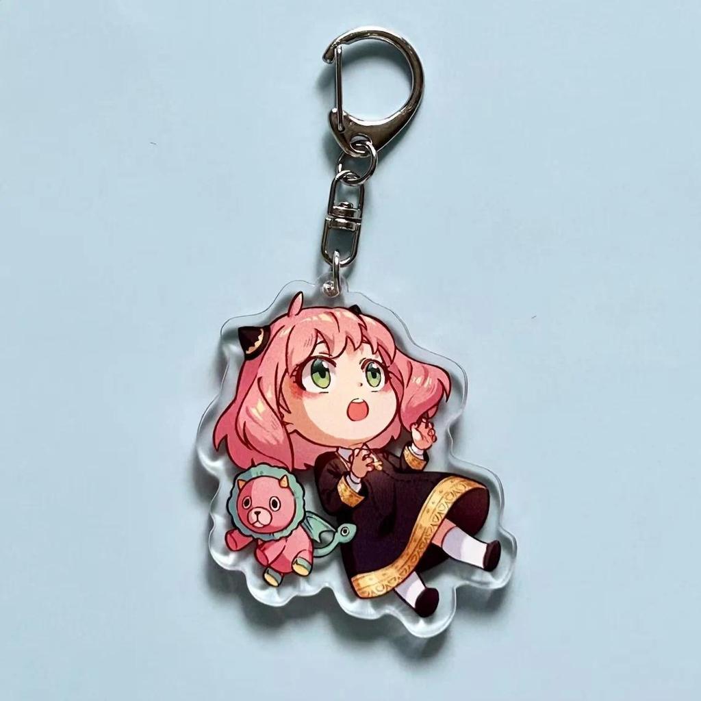 Spy Family Acrylic Double Side Keychain, Anime Keychain, Loid Forger, Anya Forger, Yor Móc Khóa In Theo Yêu Cầu, Chất Liệu Mica Trong Suốt In 2 Mặt , Dày 4mm 2 Spy Family Acrylic Double Side Keychain, Anime Keychain, Loid Forger, Anya Forger, Yor Móc Khóa In Theo Yêu Cầu, Chất Liệu Mica Trong Suốt In 2 Mặt , Dày 4mm - Ảnh 2