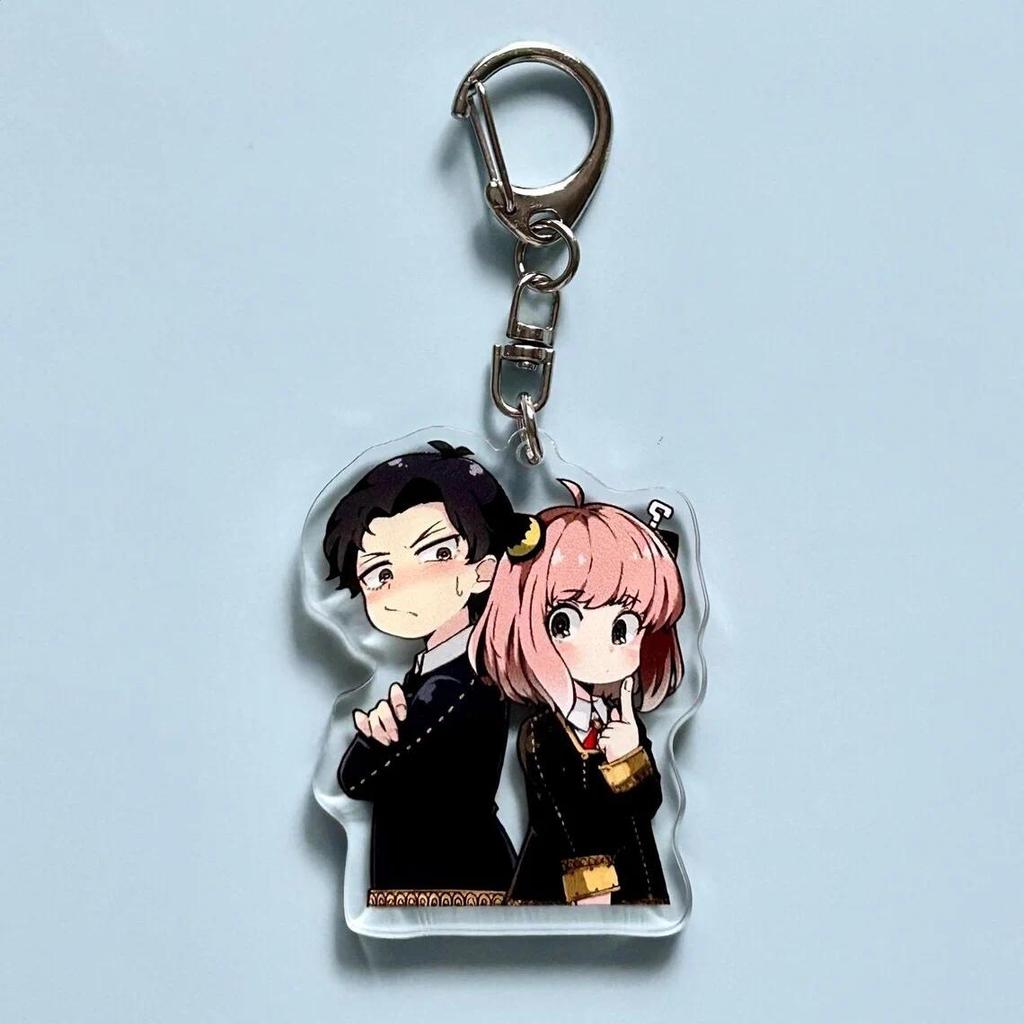 Spy Family Acrylic Double Side Keychain, Anime Keychain, Loid Forger, Anya Forger, Yor Móc Khóa In Theo Yêu Cầu, Chất Liệu Mica Trong Suốt In 2 Mặt , Dày 4mm 3 Spy Family Acrylic Double Side Keychain, Anime Keychain, Loid Forger, Anya Forger, Yor Móc Khóa In Theo Yêu Cầu, Chất Liệu Mica Trong Suốt In 2 Mặt , Dày 4mm - Ảnh 3