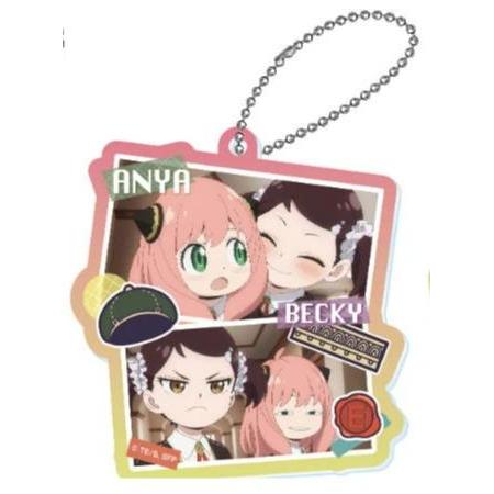 Spy Family Anime Keychain Women Anya Becky Acrylic Key Chain Bags Charms Car Hanging Face Móc Khóa In Theo Yêu Cầu, Chất Liệu Mica Trong Suốt In 2 Mặt , Dày 4mm 3 Spy Family Anime Keychain Women Anya Becky Acrylic Key Chain Bags Charms Car Hanging Face Móc Khóa In Theo Yêu Cầu, Chất Liệu Mica Trong Suốt In 2 Mặt , Dày 4mm - Ảnh 3
