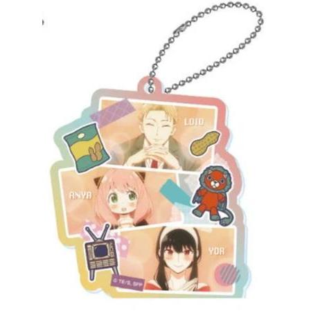 Spy Family Anime Keychain Women Anya Becky Acrylic Key Chain Bags Charms Car Hanging Face Móc Khóa In Theo Yêu Cầu, Chất Liệu Mica Trong Suốt In 2 Mặt , Dày 4mm 5 Spy Family Anime Keychain Women Anya Becky Acrylic Key Chain Bags Charms Car Hanging Face Móc Khóa In Theo Yêu Cầu, Chất Liệu Mica Trong Suốt In 2 Mặt , Dày 4mm - Ảnh 5