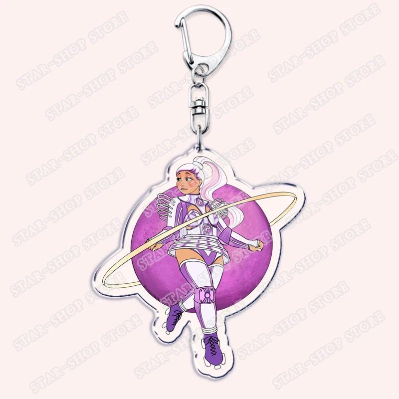 Starlight Express Keychains For Accessories Bag Musical Theater Pearl Electra Greaseball Móc Khóa In Theo Yêu Cầu, Chất Liệu Mica Trong Suốt In 2 Mặt , Dày 4mm 4 Starlight Express Keychains For Accessories Bag Musical Theater Pearl Electra Greaseball Móc Khóa In Theo Yêu Cầu, Chất Liệu Mica Trong Suốt In 2 Mặt , Dày 4mm - Ảnh 4