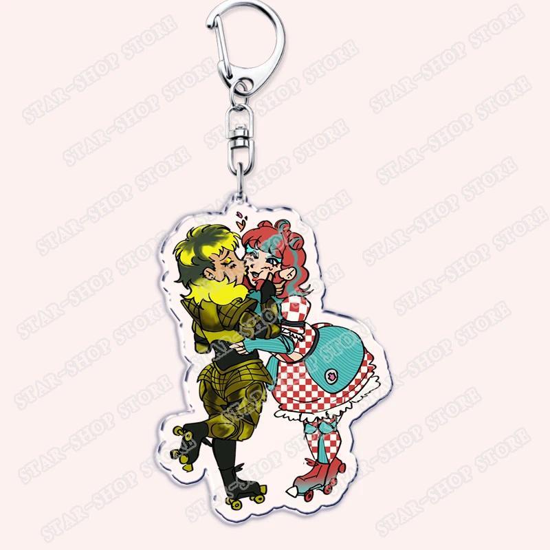 Starlight Express Keychains For Accessories Bag Musical Theater Pearl Electra Greaseball Móc Khóa In Theo Yêu Cầu, Chất Liệu Mica Trong Suốt In 2 Mặt , Dày 4mm 10 Starlight Express Keychains For Accessories Bag Musical Theater Pearl Electra Greaseball Móc Khóa In Theo Yêu Cầu, Chất Liệu Mica Trong Suốt In 2 Mặt , Dày 4mm - Ảnh 10