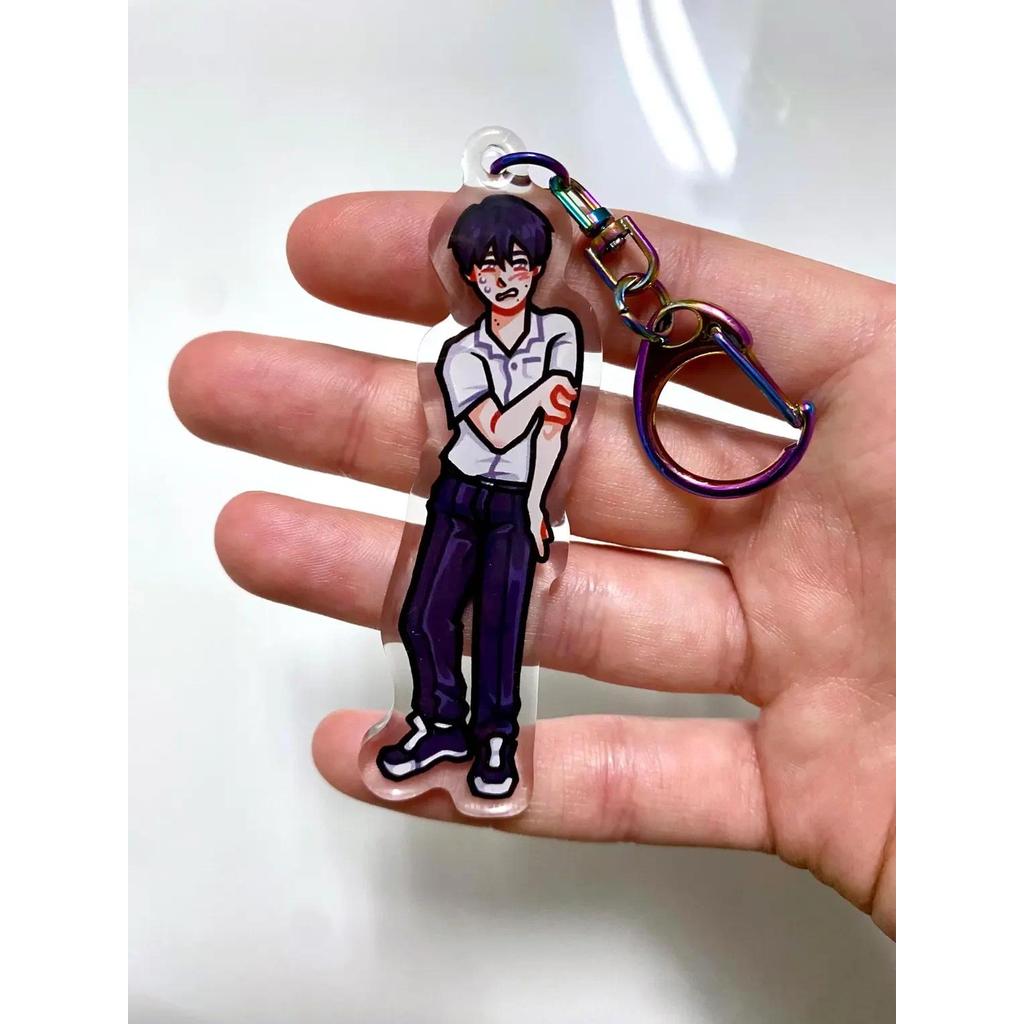 Summer Hikaru Died Epoxy Resin Heart Handmade Keychain Unique Memorial T For Lovers Of Sad Móc Khóa In Theo Yêu Cầu, Chất Liệu Mica Trong Suốt In 2 Mặt , Dày 4mm 2 Summer Hikaru Died Epoxy Resin Heart Handmade Keychain Unique Memorial T For Lovers Of Sad Móc Khóa In Theo Yêu Cầu, Chất Liệu Mica Trong Suốt In 2 Mặt , Dày 4mm - Ảnh 2