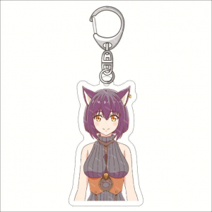 Summoned To Another World For A Second Time Mica Keychain Lovely Baby Bag Charms Hanging Face Móc Khóa In Theo Yêu Cầu, Chất Liệu Mica Trong Suốt In 2 Mặt , Dày 4mm