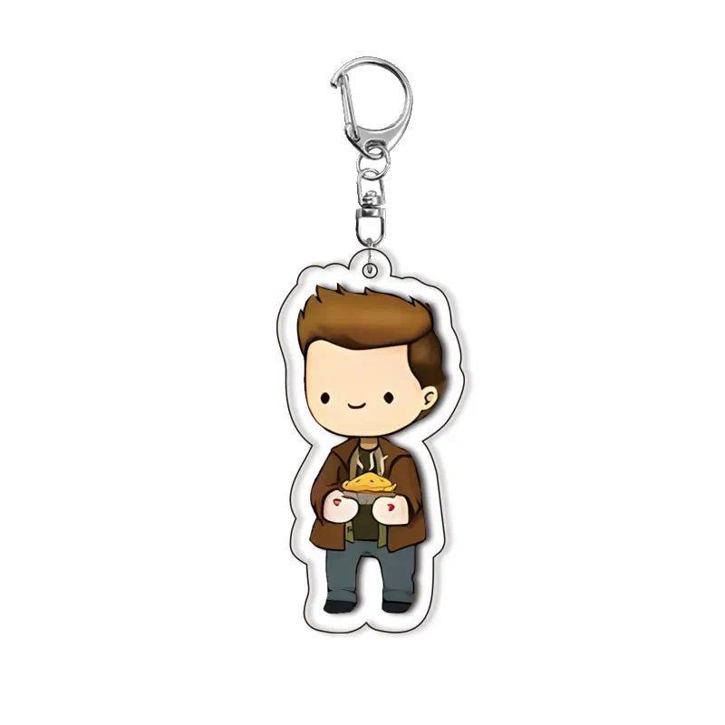 Supernatural Keychains Dean Sam Winchester Keyring Hot Accessorie Bag Keychain Ring Birthday Móc Khóa In Theo Yêu Cầu, Chất Liệu Mica Trong Suốt In 2 Mặt , Dày 4mm 3 Supernatural Keychains Dean Sam Winchester Keyring Hot Accessorie Bag Keychain Ring Birthday Móc Khóa In Theo Yêu Cầu, Chất Liệu Mica Trong Suốt In 2 Mặt , Dày 4mm - Ảnh 3