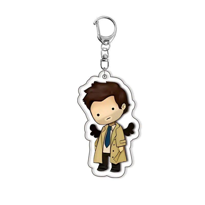 Supernatural Keychains Dean Sam Winchester Keyring Hot Accessorie Bag Keychain Ring Birthday Móc Khóa In Theo Yêu Cầu, Chất Liệu Mica Trong Suốt In 2 Mặt , Dày 4mm 8 Supernatural Keychains Dean Sam Winchester Keyring Hot Accessorie Bag Keychain Ring Birthday Móc Khóa In Theo Yêu Cầu, Chất Liệu Mica Trong Suốt In 2 Mặt , Dày 4mm - Ảnh 8