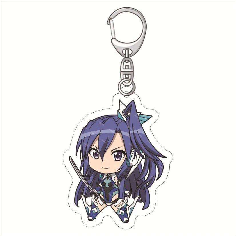 Symphogear Anime Rental Girls Key Chain Transparent Mica Cartoon Peripheral Products Móc Khóa In Theo Yêu Cầu, Chất Liệu Mica Trong Suốt In 2 Mặt , Dày 4mm 2 Symphogear Anime Rental Girls Key Chain Transparent Mica Cartoon Peripheral Products Móc Khóa In Theo Yêu Cầu, Chất Liệu Mica Trong Suốt In 2 Mặt , Dày 4mm - Ảnh 2