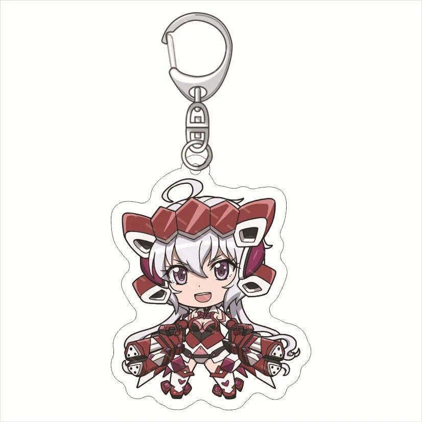 Symphogear Anime Rental Girls Key Chain Transparent Mica Cartoon Peripheral Products Móc Khóa In Theo Yêu Cầu, Chất Liệu Mica Trong Suốt In 2 Mặt , Dày 4mm 3 Symphogear Anime Rental Girls Key Chain Transparent Mica Cartoon Peripheral Products Móc Khóa In Theo Yêu Cầu, Chất Liệu Mica Trong Suốt In 2 Mặt , Dày 4mm - Ảnh 3