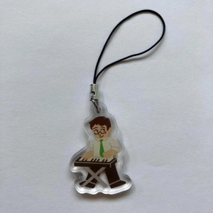 Tally Hall Acrylic Phone Charm Customized Phone Accessories Móc Khóa In Theo Yêu Cầu, Chất Liệu Mica Trong Suốt In 2 Mặt , Dày 4mm