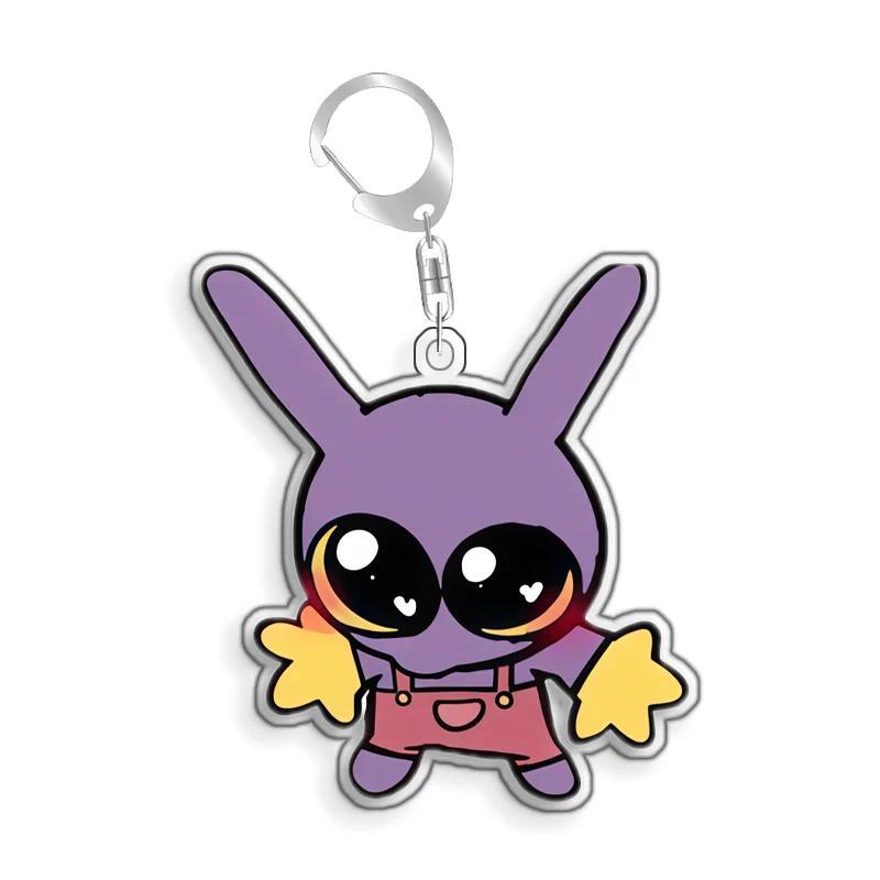 The Amazing Digital Circus Jax Pomni Rata Gangle Mica Selfmade Cute Cartoon Anime Keychain Móc Khóa In Theo Yêu Cầu, Chất Liệu Mica Trong Suốt In 2 Mặt , Dày 4mm 6 The Amazing Digital Circus Jax Pomni Rata Gangle Mica Selfmade Cute Cartoon Anime Keychain Móc Khóa In Theo Yêu Cầu, Chất Liệu Mica Trong Suốt In 2 Mặt , Dày 4mm - Ảnh 6