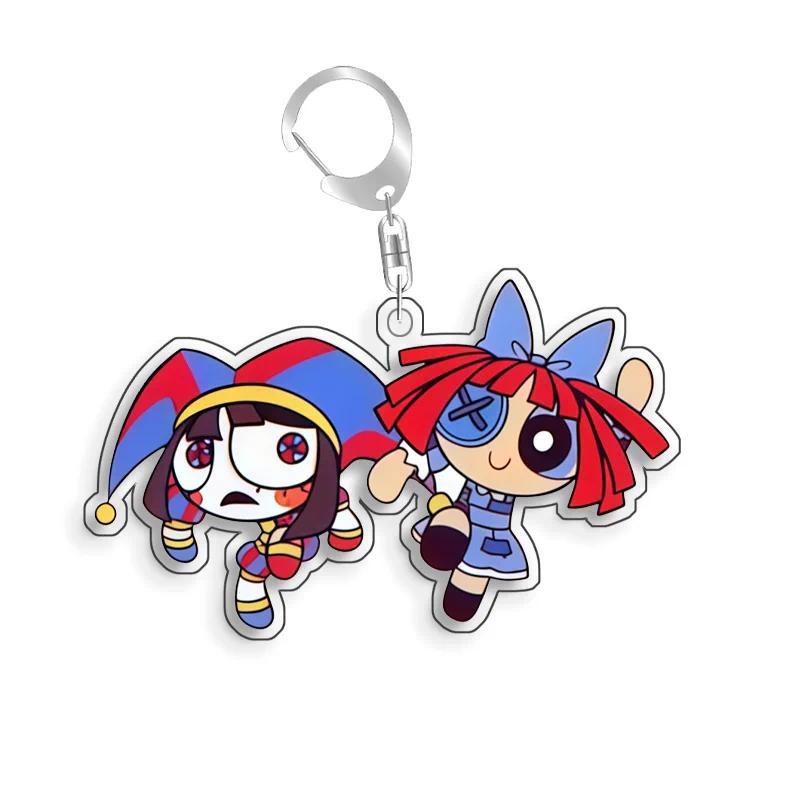The Amazing Digital Circus Jax Pomni Rata Gangle Mica Selfmade Cute Cartoon Anime Keychain Móc Khóa In Theo Yêu Cầu, Chất Liệu Mica Trong Suốt In 2 Mặt , Dày 4mm 7 The Amazing Digital Circus Jax Pomni Rata Gangle Mica Selfmade Cute Cartoon Anime Keychain Móc Khóa In Theo Yêu Cầu, Chất Liệu Mica Trong Suốt In 2 Mặt , Dày 4mm - Ảnh 7