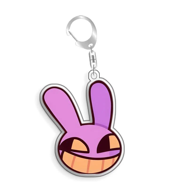 The Amazing Digital Circus Jax Pomni Rata Gangle Mica Selfmade Cute Cartoon Anime Keychain Móc Khóa In Theo Yêu Cầu, Chất Liệu Mica Trong Suốt In 2 Mặt , Dày 4mm 1 The Amazing Digital Circus Jax Pomni Rata Gangle Mica Selfmade Cute Cartoon Anime Keychain Móc Khóa In Theo Yêu Cầu, Chất Liệu Mica Trong Suốt In 2 Mặt , Dày 4mm