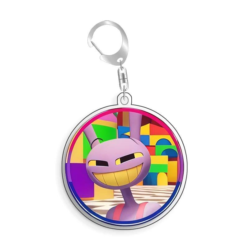 The Amazing Digital Circus Rata Pomni Caine Kinger Jax Mica Keychain Móc Khóa In Theo Yêu Cầu, Chất Liệu Mica Trong Suốt In 2 Mặt , Dày 4mm 3 The Amazing Digital Circus Rata Pomni Caine Kinger Jax Mica Keychain Móc Khóa In Theo Yêu Cầu, Chất Liệu Mica Trong Suốt In 2 Mặt , Dày 4mm - Ảnh 3