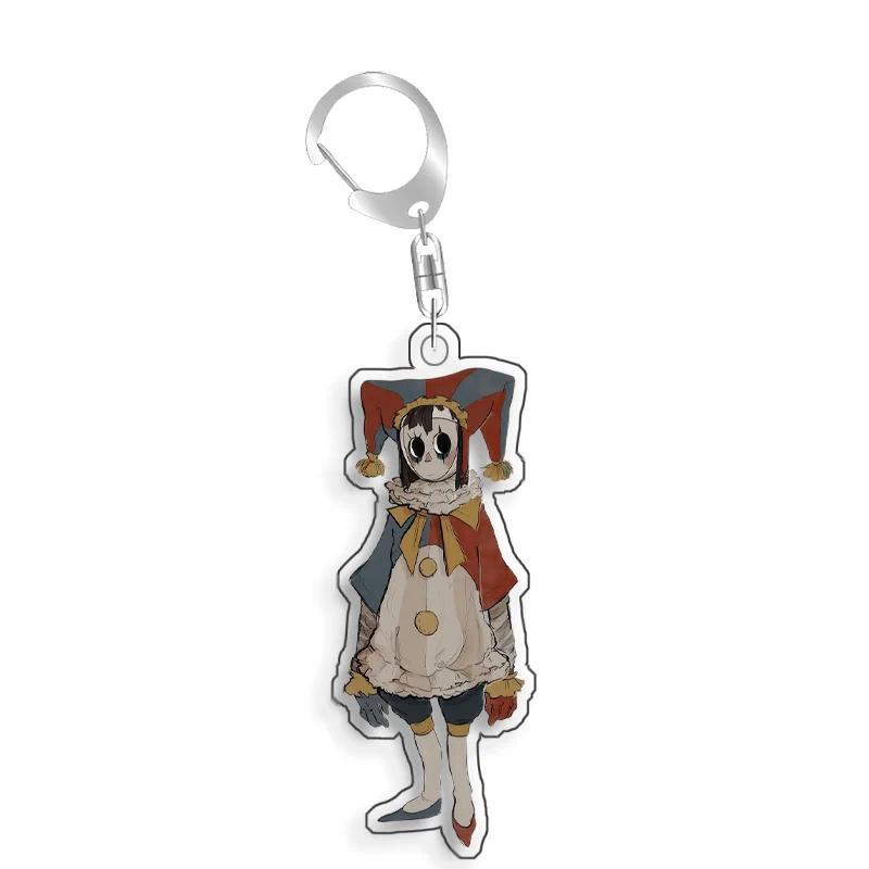 The Amazing Digital Circus Rata Pomni Gangle Kinger Mica Selfmade Cute Cartoon Anime Keychain Móc Khóa In Theo Yêu Cầu, Chất Liệu Mica Trong Suốt In 2 Mặt , Dày 4mm 2 The Amazing Digital Circus Rata Pomni Gangle Kinger Mica Selfmade Cute Cartoon Anime Keychain Móc Khóa In Theo Yêu Cầu, Chất Liệu Mica Trong Suốt In 2 Mặt , Dày 4mm - Ảnh 2