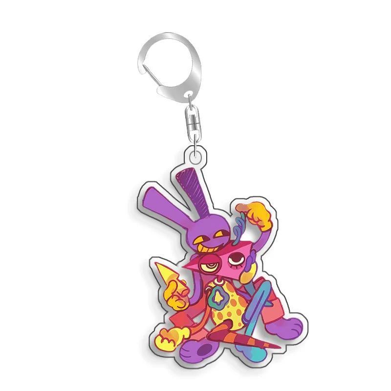 The Amazing Digital Circus Rata Pomni Gangle Kinger Mica Selfmade Cute Cartoon Anime Keychain Móc Khóa In Theo Yêu Cầu, Chất Liệu Mica Trong Suốt In 2 Mặt , Dày 4mm 12 The Amazing Digital Circus Rata Pomni Gangle Kinger Mica Selfmade Cute Cartoon Anime Keychain Móc Khóa In Theo Yêu Cầu, Chất Liệu Mica Trong Suốt In 2 Mặt , Dày 4mm - Ảnh 12