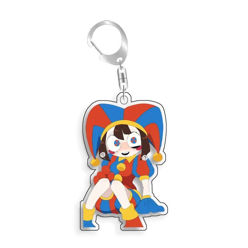 The Amazing Digital Circus Rata Pomni Gangle Kinger Mica Selfmade Cute Cartoon Anime Keychain Móc Khóa In Theo Yêu Cầu, Chất Liệu Mica Trong Suốt In 2 Mặt , Dày 4mm 17 The Amazing Digital Circus Rata Pomni Gangle Kinger Mica Selfmade Cute Cartoon Anime Keychain Móc Khóa In Theo Yêu Cầu, Chất Liệu Mica Trong Suốt In 2 Mặt , Dày 4mm - Ảnh 17