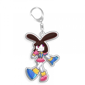 The Amazing Digital Circus Rata Pomni Gangle Caine Mica Keychain Móc Khóa In Theo Yêu Cầu, Chất Liệu Mica Trong Suốt In 2 Mặt , Dày 4mm