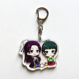 The Apothecary Diaries Acrylic Keychain, Double-sided Keychain, Maomao, Jinshi, Anime T, Móc Khóa In Theo Yêu Cầu, Chất Liệu Mica Trong Suốt In 2 Mặt , Dày 4mm