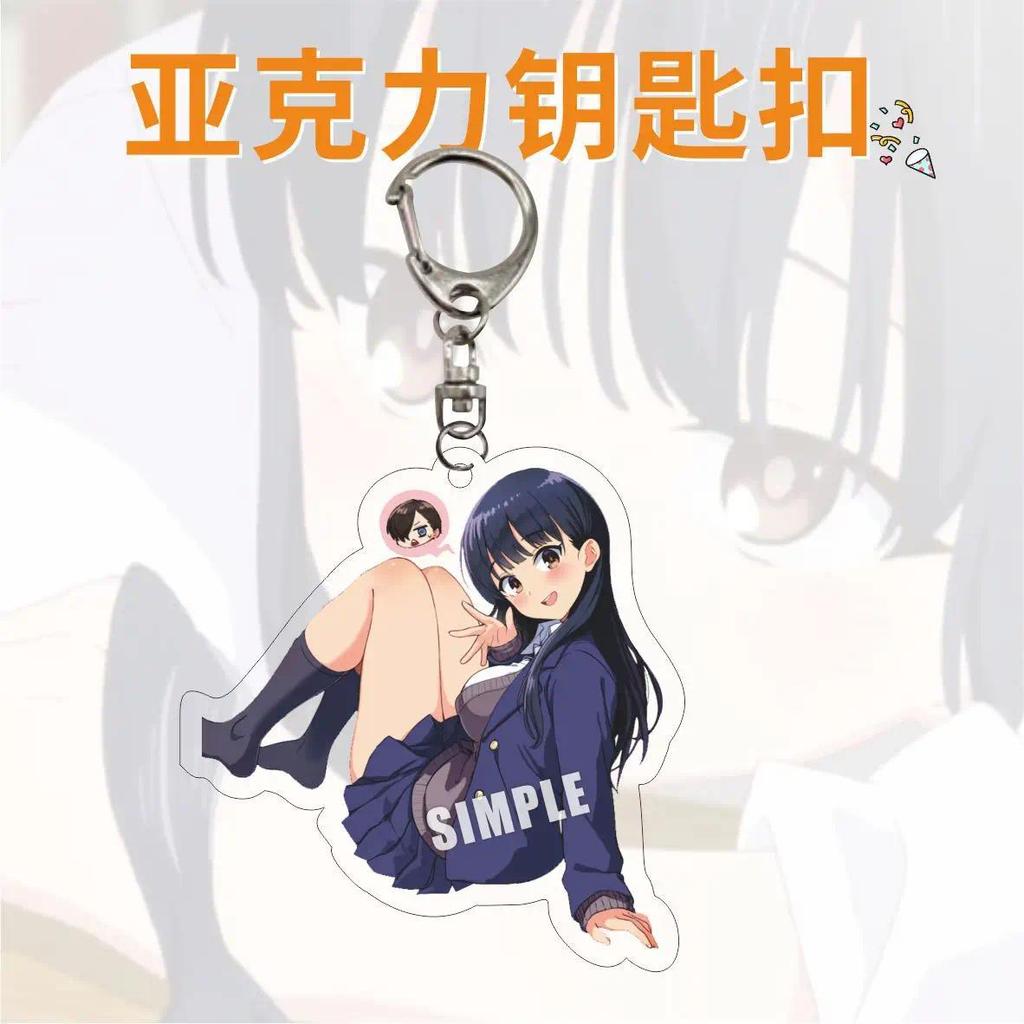 The Dangers In My Heart Anime Key Chain Woman Bokuyaba Acrylic Key Chain Yamada Anna Ichikawa Móc Khóa In Theo Yêu Cầu, Chất Liệu Mica Trong Suốt In 2 Mặt , Dày 4mm 4 The Dangers In My Heart Anime Key Chain Woman Bokuyaba Acrylic Key Chain Yamada Anna Ichikawa Móc Khóa In Theo Yêu Cầu, Chất Liệu Mica Trong Suốt In 2 Mặt , Dày 4mm - Ảnh 4