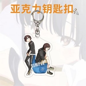The Dangers In My Heart Anime Key Chain Woman Bokuyaba Acrylic Key Chain Yamada Anna Ichikawa Móc Khóa In Theo Yêu Cầu, Chất Liệu Mica Trong Suốt In 2 Mặt , Dày 4mm