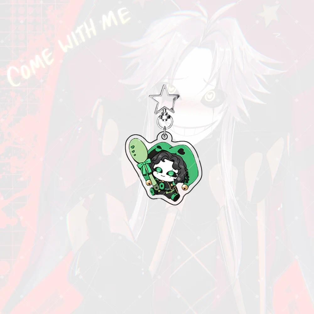The Freak Circus Game 6cm Pierrot Cute Cosplay Mica Joker Clown Keychain Holder Accessory Móc Khóa In Theo Yêu Cầu, Chất Liệu Mica Trong Suốt In 2 Mặt , Dày 4mm 3 The Freak Circus Game 6cm Pierrot Cute Cosplay Mica Joker Clown Keychain Holder Accessory Móc Khóa In Theo Yêu Cầu, Chất Liệu Mica Trong Suốt In 2 Mặt , Dày 4mm - Ảnh 3
