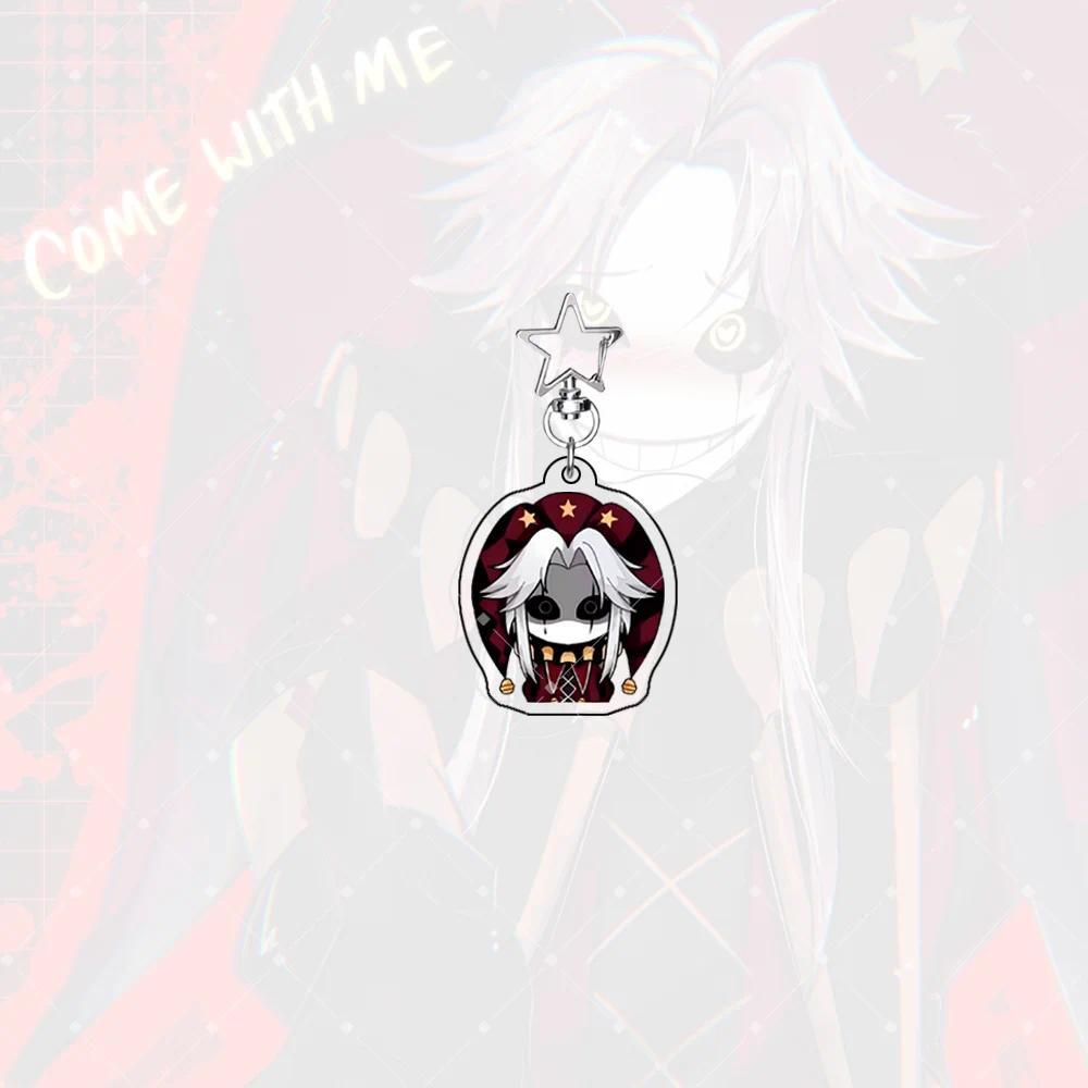 The Freak Circus Game 6cm Pierrot Cute Cosplay Mica Joker Clown Keychain Holder Accessory Móc Khóa In Theo Yêu Cầu, Chất Liệu Mica Trong Suốt In 2 Mặt , Dày 4mm 5 The Freak Circus Game 6cm Pierrot Cute Cosplay Mica Joker Clown Keychain Holder Accessory Móc Khóa In Theo Yêu Cầu, Chất Liệu Mica Trong Suốt In 2 Mặt , Dày 4mm - Ảnh 5