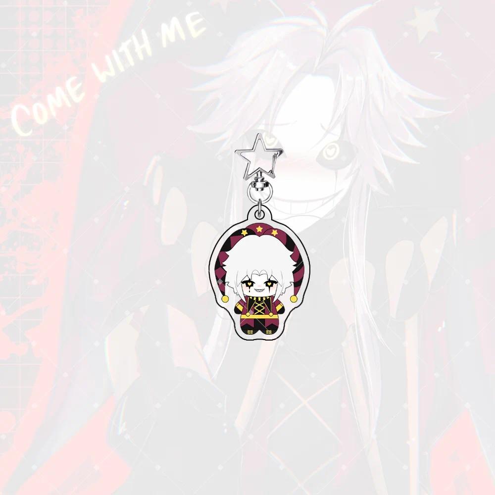 The Freak Circus Game 6cm Pierrot Cute Cosplay Mica Joker Clown Keychain Holder Accessory Móc Khóa In Theo Yêu Cầu, Chất Liệu Mica Trong Suốt In 2 Mặt , Dày 4mm 6 The Freak Circus Game 6cm Pierrot Cute Cosplay Mica Joker Clown Keychain Holder Accessory Móc Khóa In Theo Yêu Cầu, Chất Liệu Mica Trong Suốt In 2 Mặt , Dày 4mm - Ảnh 6