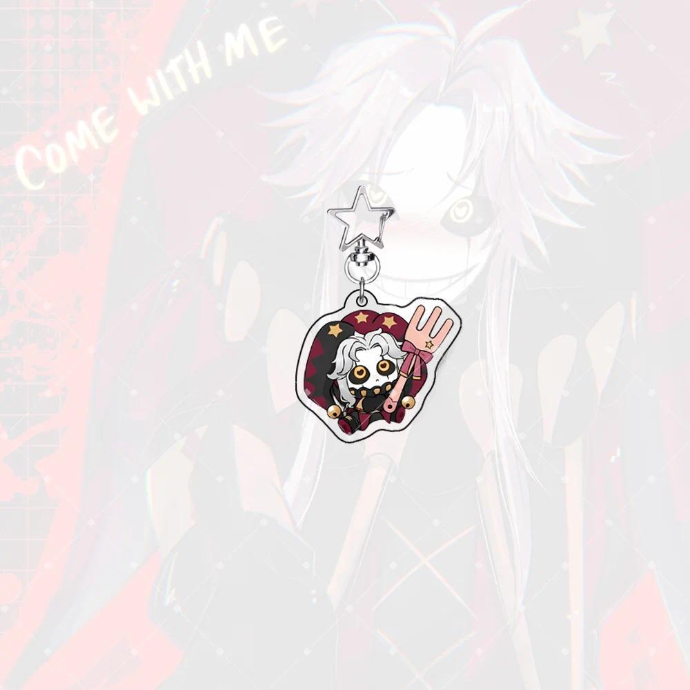 The Freak Circus Game 6cm Pierrot Cute Cosplay Mica Joker Clown Keychain Holder Accessory Móc Khóa In Theo Yêu Cầu, Chất Liệu Mica Trong Suốt In 2 Mặt , Dày 4mm 7 The Freak Circus Game 6cm Pierrot Cute Cosplay Mica Joker Clown Keychain Holder Accessory Móc Khóa In Theo Yêu Cầu, Chất Liệu Mica Trong Suốt In 2 Mặt , Dày 4mm - Ảnh 7