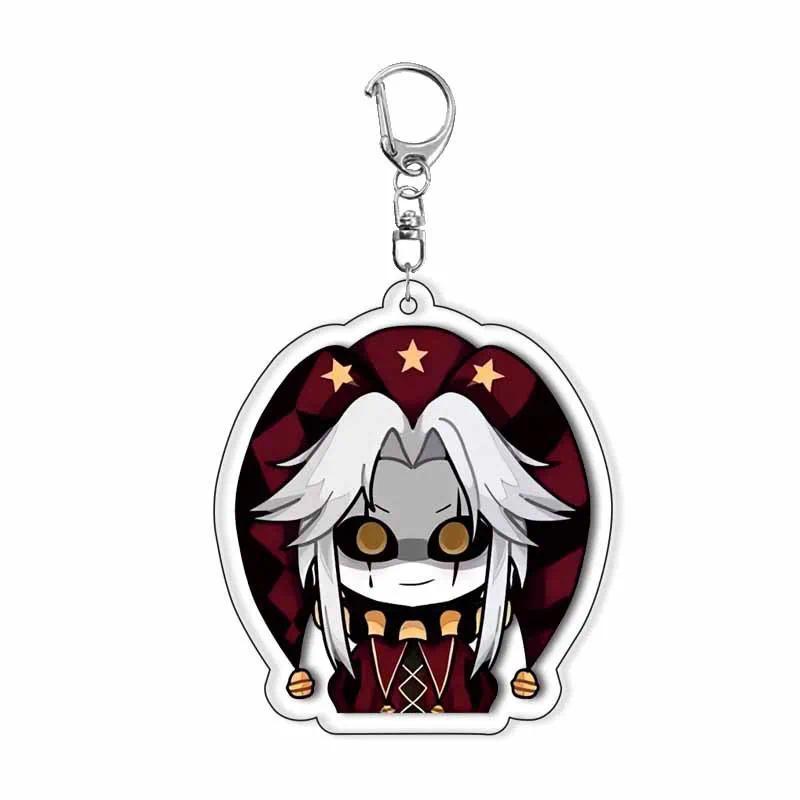 The Freak Circus Pierrot Harlequin Jester Game Role Decoration Accessories Bag Cartoonv2 Móc Khóa In Theo Yêu Cầu, Chất Liệu Mica Trong Suốt In 2 Mặt , Dày 4mm 2 The Freak Circus Pierrot Harlequin Jester Game Role Decoration Accessories Bag Cartoonv2 Móc Khóa In Theo Yêu Cầu, Chất Liệu Mica Trong Suốt In 2 Mặt , Dày 4mm - Ảnh 2