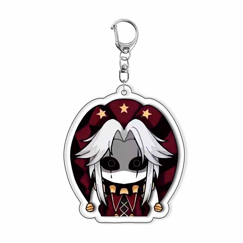 The Freak Circus Pierrot Harlequin Jester Game Role Decoration Accessories Bag Cartoonv2 Móc Khóa In Theo Yêu Cầu, Chất Liệu Mica Trong Suốt In 2 Mặt , Dày 4mm 4 The Freak Circus Pierrot Harlequin Jester Game Role Decoration Accessories Bag Cartoonv2 Móc Khóa In Theo Yêu Cầu, Chất Liệu Mica Trong Suốt In 2 Mặt , Dày 4mm - Ảnh 4
