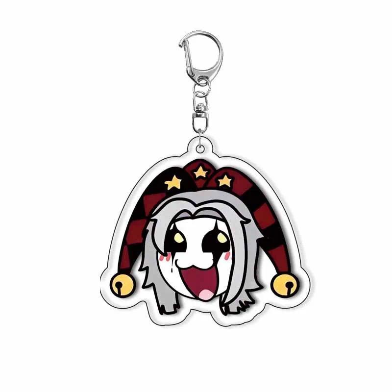 The Freak Circus Pierrot Harlequin Jester Game Role Decoration Accessories Bag Cartoonv2 Móc Khóa In Theo Yêu Cầu, Chất Liệu Mica Trong Suốt In 2 Mặt , Dày 4mm 5 The Freak Circus Pierrot Harlequin Jester Game Role Decoration Accessories Bag Cartoonv2 Móc Khóa In Theo Yêu Cầu, Chất Liệu Mica Trong Suốt In 2 Mặt , Dày 4mm - Ảnh 5