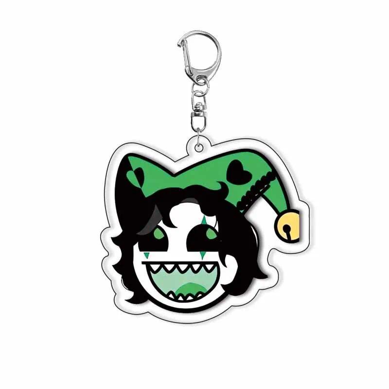 The Freak Circus Pierrot Harlequin Jester Game Role Decoration Accessories Bag Cartoonv2 Móc Khóa In Theo Yêu Cầu, Chất Liệu Mica Trong Suốt In 2 Mặt , Dày 4mm 8 The Freak Circus Pierrot Harlequin Jester Game Role Decoration Accessories Bag Cartoonv2 Móc Khóa In Theo Yêu Cầu, Chất Liệu Mica Trong Suốt In 2 Mặt , Dày 4mm - Ảnh 8