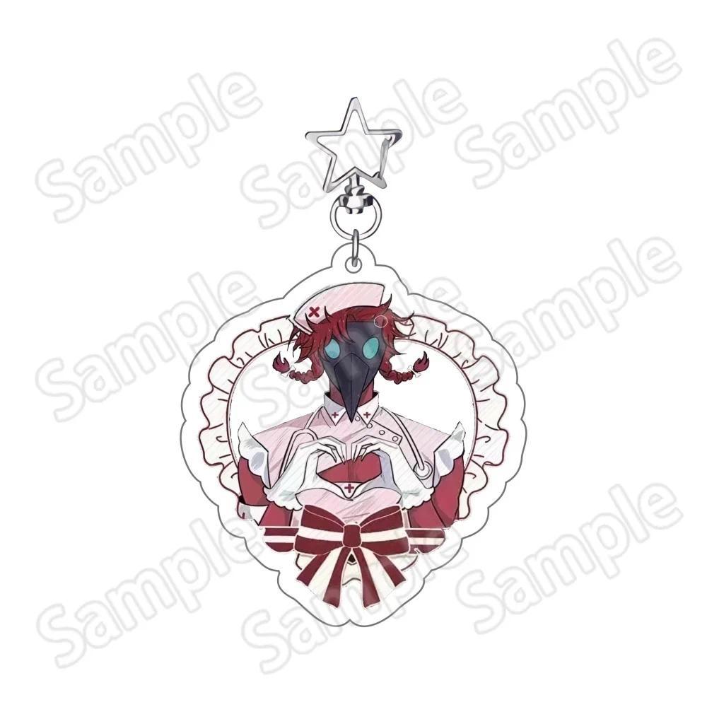 The Freak Circus Tfc Pierrot Harlequin Double Sided Hd Otome Game Chibi Gothic Collectible Móc Khóa In Theo Yêu Cầu, Chất Liệu Mica Trong Suốt In 2 Mặt , Dày 4mm 2 The Freak Circus Tfc Pierrot Harlequin Double Sided Hd Otome Game Chibi Gothic Collectible Móc Khóa In Theo Yêu Cầu, Chất Liệu Mica Trong Suốt In 2 Mặt , Dày 4mm - Ảnh 2