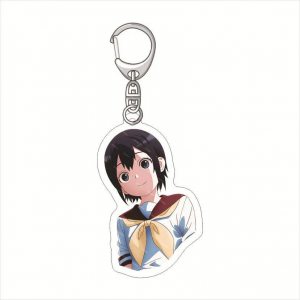 The Girl I Like Forgot Her Glasses Anime Mica Keychain Lover Bag Charms Hanging Face Friends Móc Khóa In Theo Yêu Cầu, Chất Liệu Mica Trong Suốt In 2 Mặt , Dày 4mm