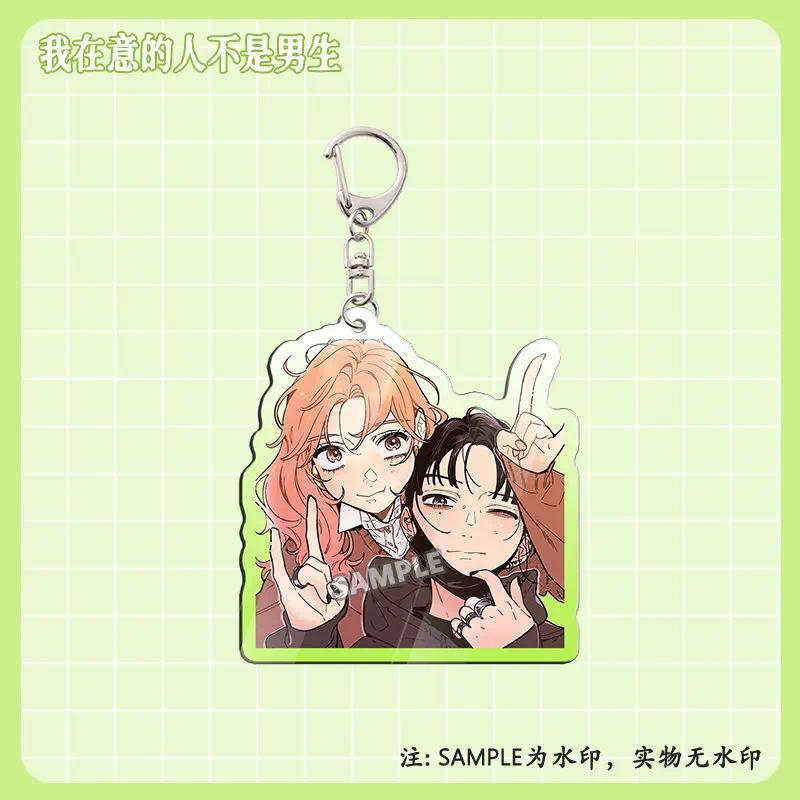 The Guy She Was Interested In Wasn't A Guy At All Keychain Diy Creative Accessorios Friend Móc Khóa In Theo Yêu Cầu, Chất Liệu Mica Trong Suốt In 2 Mặt , Dày 4mm 4 The Guy She Was Interested In Wasn't A Guy At All Keychain Diy Creative Accessorios Friend Móc Khóa In Theo Yêu Cầu, Chất Liệu Mica Trong Suốt In 2 Mặt , Dày 4mm - Ảnh 4