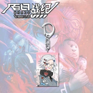 The Hundred Line Last Defense Academy Anime Keychain In Acrylic For Men And Women, Fun Móc Khóa In Theo Yêu Cầu, Chất Liệu Mica Trong Suốt In 2 Mặt , Dày 4mm