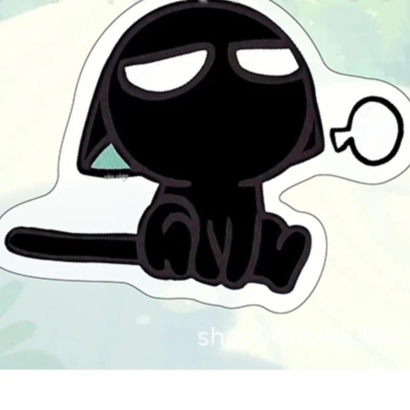 The Legend Of Kawaii Black Cat Keychain Bag Charm Anime Wander Journey Inspired Master Móc Khóa In Theo Yêu Cầu, Chất Liệu Mica Trong Suốt In 2 Mặt , Dày 4mm 3 The Legend Of Kawaii Black Cat Keychain Bag Charm Anime Wander Journey Inspired Master Móc Khóa In Theo Yêu Cầu, Chất Liệu Mica Trong Suốt In 2 Mặt , Dày 4mm - Ảnh 3