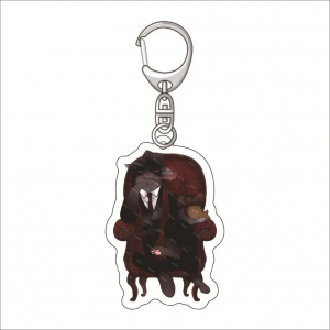 The Masterful Cat Is Depressed Again Today Friends Bag Charms Keyring Keychain Móc Khóa In Theo Yêu Cầu, Chất Liệu Mica Trong Suốt In 2 Mặt , Dày 4mm