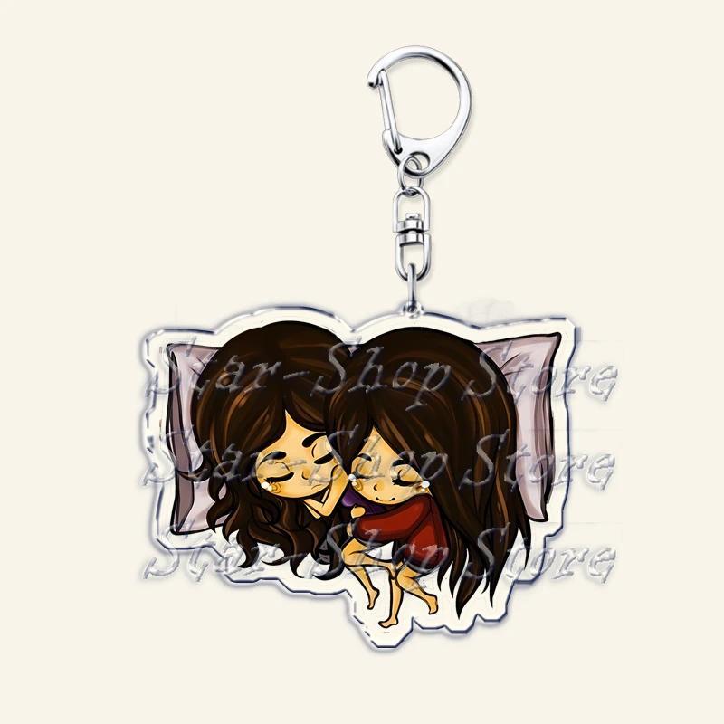 The Vampire Diaries Chibis Keychains For Accessories Bag Tvd Damon Salvatore Stefan Elena Móc Khóa In Theo Yêu Cầu, Chất Liệu Mica Trong Suốt In 2 Mặt , Dày 4mm 3 The Vampire Diaries Chibis Keychains For Accessories Bag Tvd Damon Salvatore Stefan Elena Móc Khóa In Theo Yêu Cầu, Chất Liệu Mica Trong Suốt In 2 Mặt , Dày 4mm - Ảnh 3