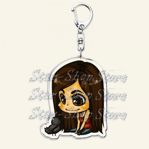 The Vampire Diaries Chibis Keychains For Accessories Bag Tvd Damon Salvatore Stefan Elena Móc Khóa In Theo Yêu Cầu, Chất Liệu Mica Trong Suốt In 2 Mặt , Dày 4mm