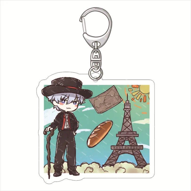 The Vampire Dies In No Time Anime Mica Keychain Newly Arrived Lovely Bag Charms Key Chain Móc Khóa In Theo Yêu Cầu, Chất Liệu Mica Trong Suốt In 2 Mặt , Dày 4mm 5 The Vampire Dies In No Time Anime Mica Keychain Newly Arrived Lovely Bag Charms Key Chain Móc Khóa In Theo Yêu Cầu, Chất Liệu Mica Trong Suốt In 2 Mặt , Dày 4mm - Ảnh 5