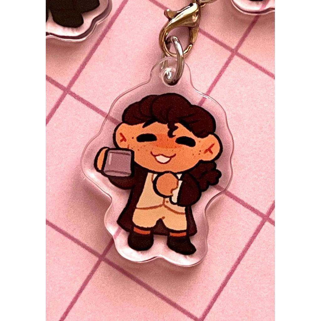Theater Fan Unisex Keychain Key Ring For Movie Lovers Customized Design T For Actors Móc Khóa In Theo Yêu Cầu, Chất Liệu Mica Trong Suốt In 2 Mặt , Dày 4mm 3 Theater Fan Unisex Keychain Key Ring For Movie Lovers Customized Design T For Actors Móc Khóa In Theo Yêu Cầu, Chất Liệu Mica Trong Suốt In 2 Mặt , Dày 4mm - Ảnh 3