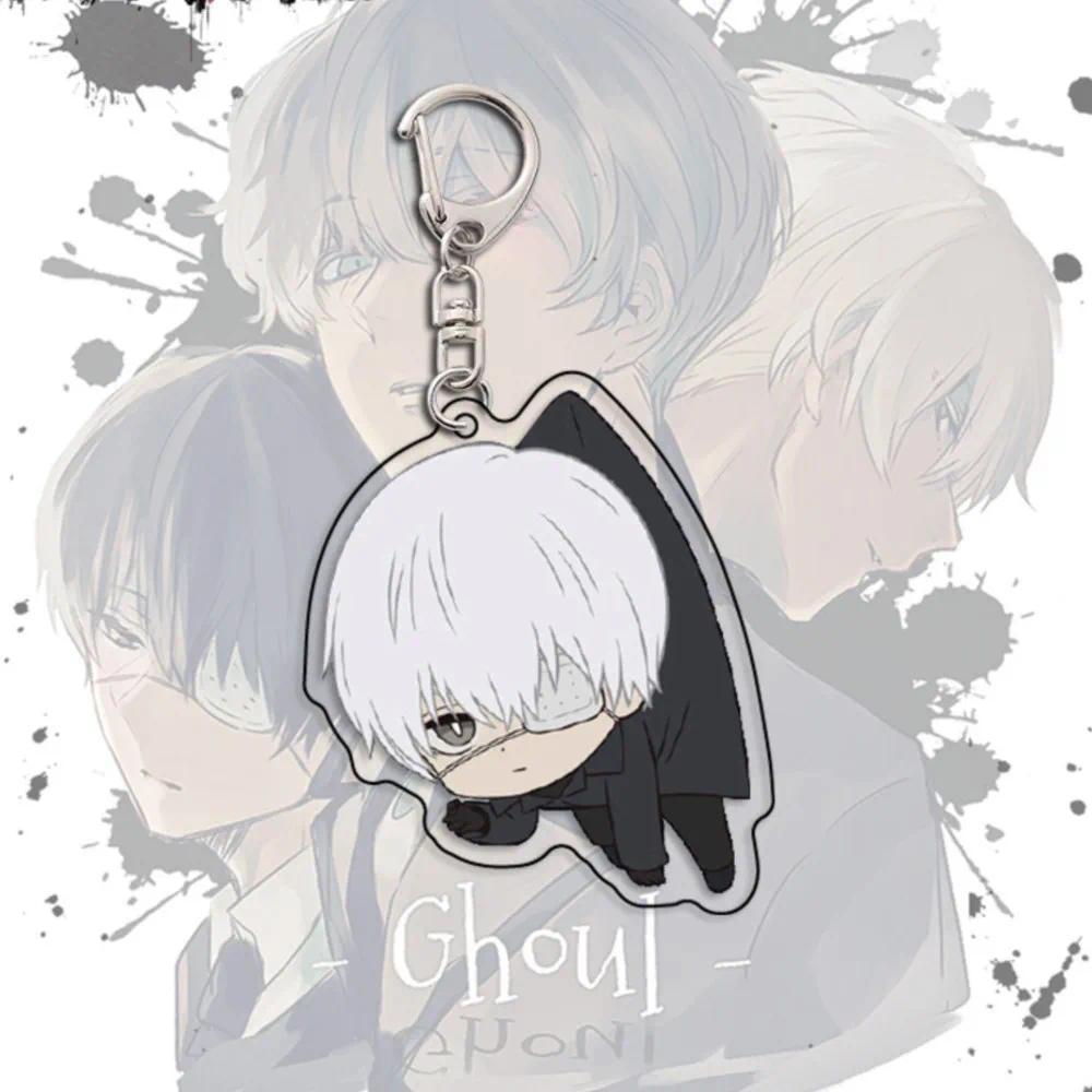 Tokyo Gho Ghost Kaneki Acrylic Keychain Jewelry Fan Bag Charm Keyring Creative Key Chain Móc Khóa In Theo Yêu Cầu, Chất Liệu Mica Trong Suốt In 2 Mặt , Dày 4mm 3 Tokyo Gho Ghost Kaneki Acrylic Keychain Jewelry Fan Bag Charm Keyring Creative Key Chain Móc Khóa In Theo Yêu Cầu, Chất Liệu Mica Trong Suốt In 2 Mặt , Dày 4mm - Ảnh 3