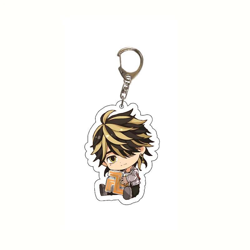 Tokyo Revengers Manjiro Ken Cute Anime Keychain Cartoon Plastic Keyring Cos Accessory Trendy Móc Khóa In Theo Yêu Cầu, Chất Liệu Mica Trong Suốt In 2 Mặt , Dày 4mm 2 Tokyo Revengers Manjiro Ken Cute Anime Keychain Cartoon Plastic Keyring Cos Accessory Trendy Móc Khóa In Theo Yêu Cầu, Chất Liệu Mica Trong Suốt In 2 Mặt , Dày 4mm - Ảnh 2